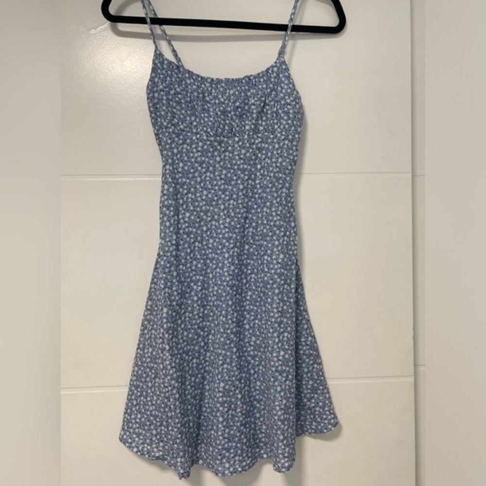 Blue summer dress